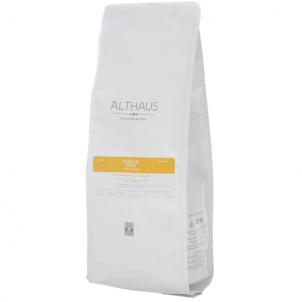 Чай Althaus French Rose, травяной, листовой, 125 г