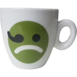 Чашка с блюдцем Molinari EMOTICON, эспрессо, 70 мл.