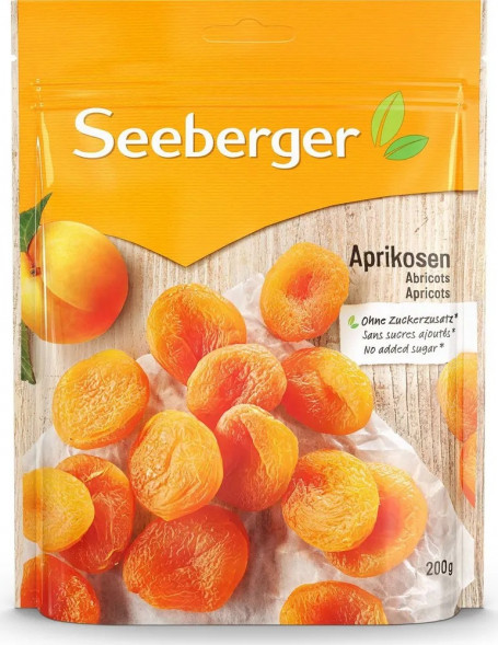Сухофрукты Seeberger Абрикосы, крупные, 200г