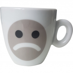Чашка с блюдцем Molinari EMOTICON, эспрессо, 70 мл.