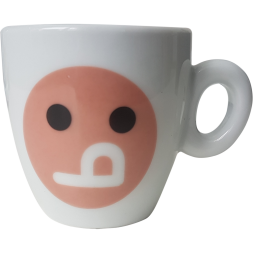 Чашка с блюдцем Molinari EMOTICON, эспрессо, 70 мл.