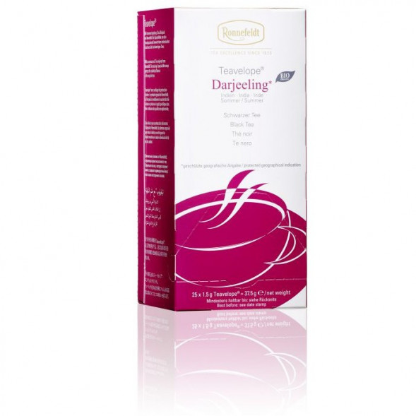 Чай Ronnefeldt Darjeeling, черный, на чашку 25 пакетов
