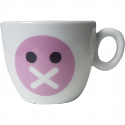 Чашка с блюдцем Molinari EMOTICON, капучино, 175 мл.