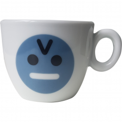 Чашка с блюдцем Molinari EMOTICON, капучино, 175 мл.