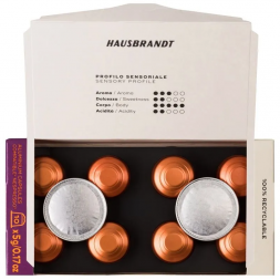 Кофе в капсулах Hausbrandt Intenso, 10 шт, формат Nespresso