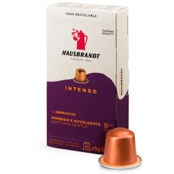 Кофе в капсулах Hausbrandt Intenso, 10 шт, формат Nespresso