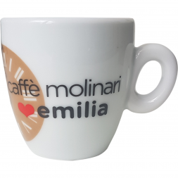 Чашка с блюдцем Molinari Emilia, эспрессо, 70 мл.