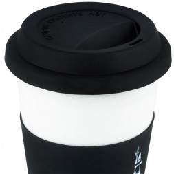 Кружка фарфоровая Bialetti черная 300мл