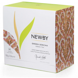 УЦЕНКА Чай Newby Зеленая Сенча, 50 пакетов