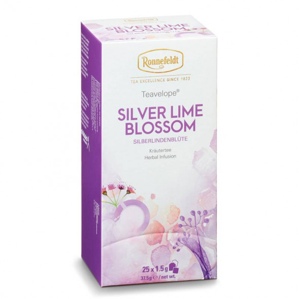 Чай Ronnefeldt Silver Lime Blossom, травяной, на чашку 25 пакетов