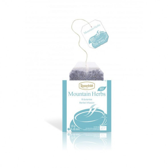 Чай Ronnefeldt Mountain Herbs, травяной, на чашку 25 пакетов