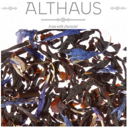 Чай Althaus Blue Earl Grey, черный, листовой, 225 гр. ПАКЕТ