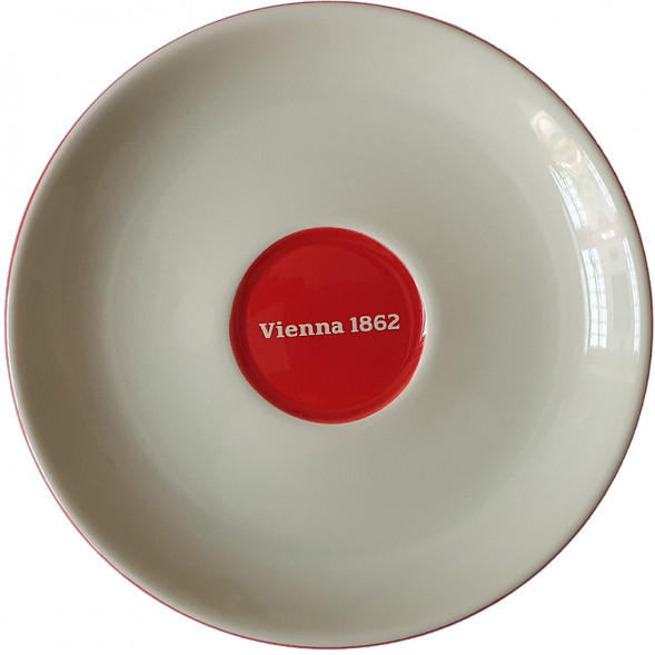 Блюдце чайное Julius Meinl, красное