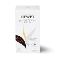 УЦЕНКА Чай Newby Черный с Чабрецом, 25 пакетов