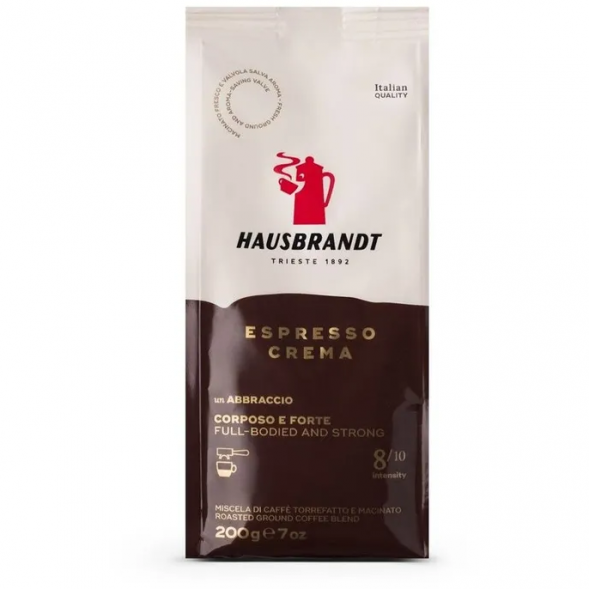 Кофе молотый Hausbrandt Espresso Crema, 200 гр.