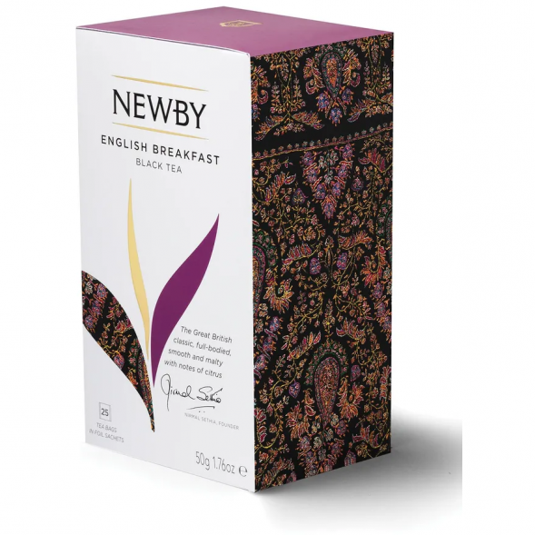 Чай Newby Английский Завтрак, 25 пакетов