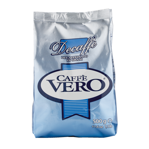 Кофе в зернах Caffe VERO, Decaffe 500гр