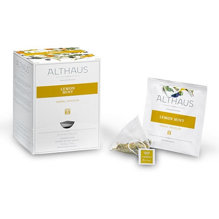 Чай Althaus Lemon Mint, 15 пакетов