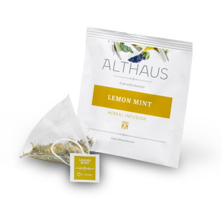 Чай Althaus Lemon Mint, 15 пакетов