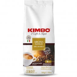Кофе в зернах Kimbo Голд 100% Арабика, 500г