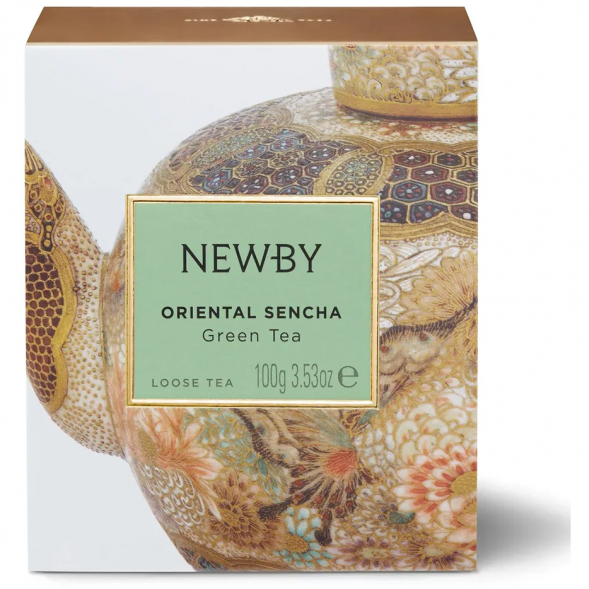 УЦЕНКА Чай Newby Восточная сенча, листовой, 100 гр