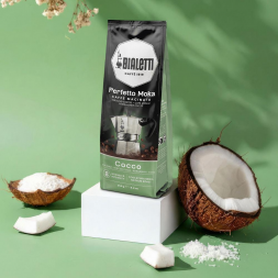 Кофе молотый Bialetti Moka Cocco с ароматом кокоса, 250г