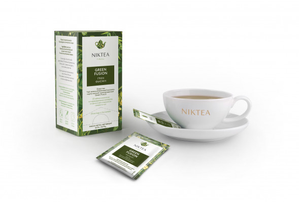 Чай Niktea Green Fusion Грин Фьюжн, 25 пак