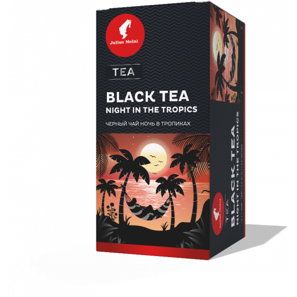 Чай Julius Meinl Ночь в тропиках, чёрный, 25 пакетиков
