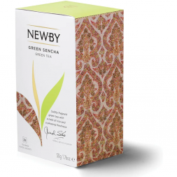 Чай Newby Зеленая Сенча, 25 пакетов