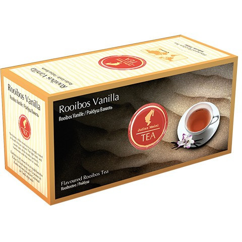 Чай Julius Meinl Сладкая ваниль (Ванильный Ройбош), травяной, 25 пакетов