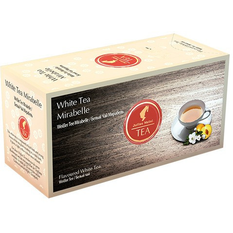 Чай Julius Meinl Мирабель, белый, 25 пакетов