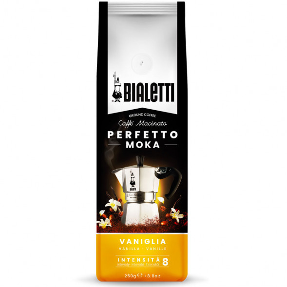 Кофе молотый Bialetti Moka Vaniglia (Ваниль), 250г