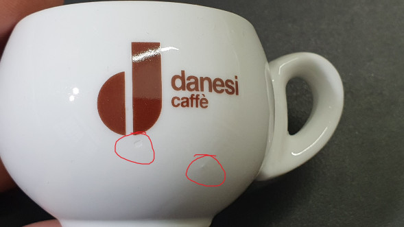 Чашка с блюдцем для эспрессо Danesi, 60мл УЦЕНКА