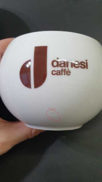 Чашка с блюдцем для латтэ Danesi УЦЕНКА