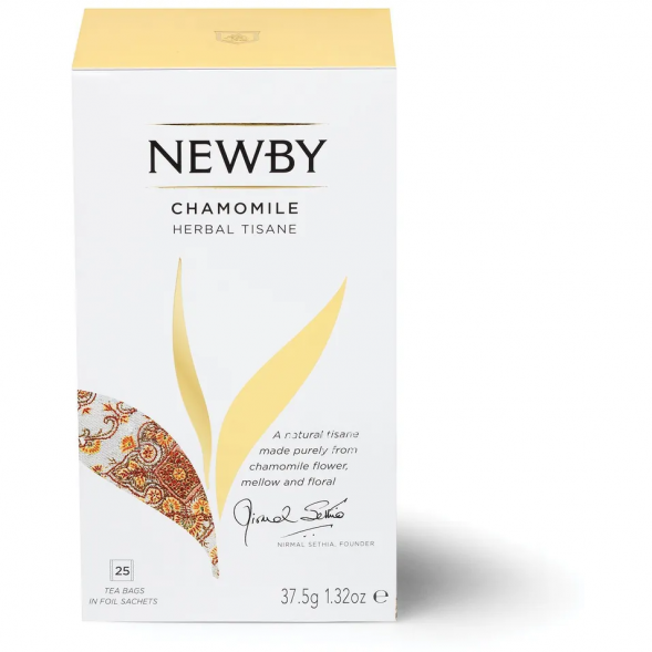 Чай Newby Цветы Ромашки, 25 пакетов