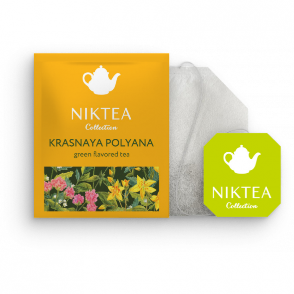 Чай травяной Niktea Красная Поляна, 25 пакетиков на чашку