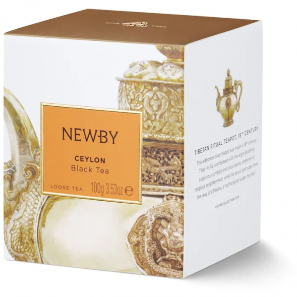 Чай Newby Цейлон, черный, листовой, 100 гр