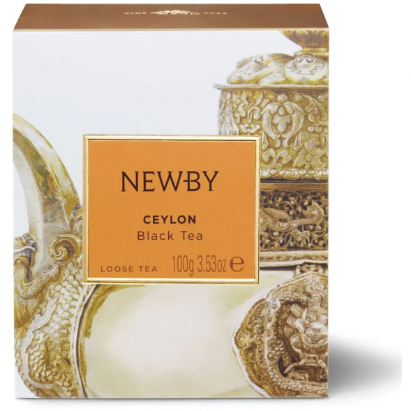 Чай Newby Цейлон, черный, листовой, 100 гр