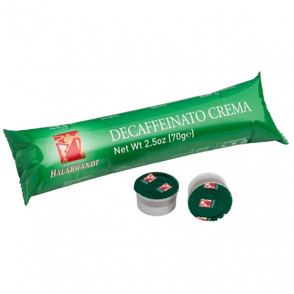 Кофе в капсулах Hausbrandt Decaffeinato Crema, 50шт