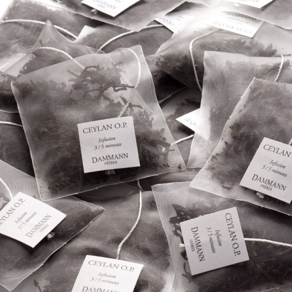 Чай DAMMANN Ceylon O.P., черный, 24 пакета