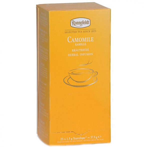 Чай Ronnefeldt Camomile, Ромашка, травяной, на чашку 25 пакетов