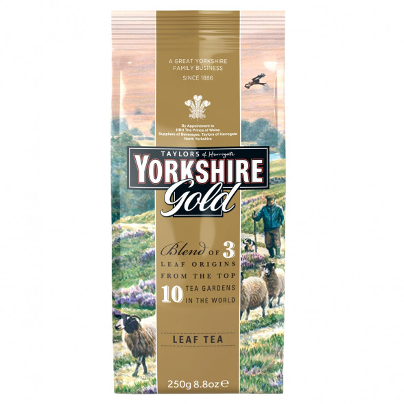 Чай листовой Taylors of Harrogate - Yorkshire Gold, чёрный, 250 гр.