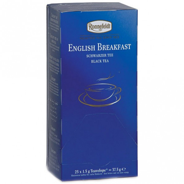 Чай Ronnefeldt English Breakfast, черный, на чашку 25 пакетов