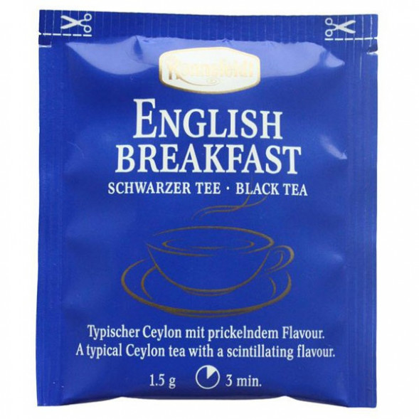 Чай Ronnefeldt English Breakfast, черный, на чашку 25 пакетов