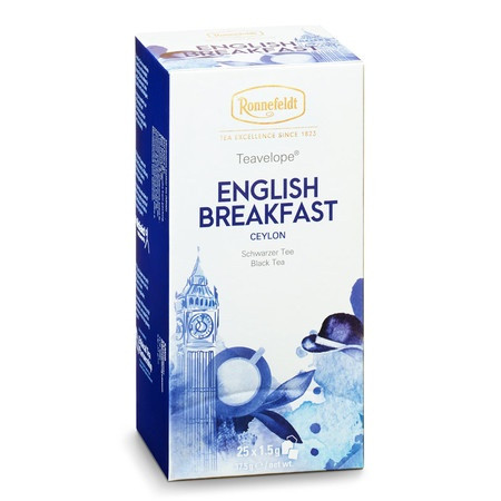 Чай Ronnefeldt English Breakfast, черный, на чашку 25 пакетов