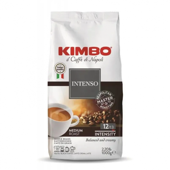 Кофе в зёрнах Kimbo Aroma Intenso, 1 кг.