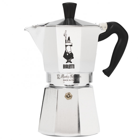 Набор Bialetti Moka Express 6 порций + молотый кофе Classico