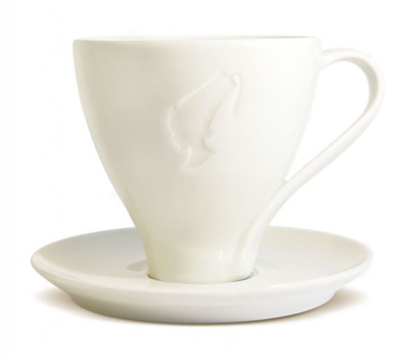 Чашка с блюдцем Julius Meinl Слоновая кость Капучино 110мл УЦЕНКА