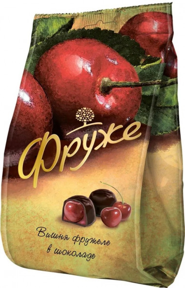 Конфеты ФРУЖЕ Вишня в шоколаде, 190г