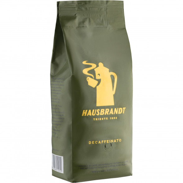 Кофе в зернах Hausbrandt Decaffeinato, 1кг УЦЕНКА